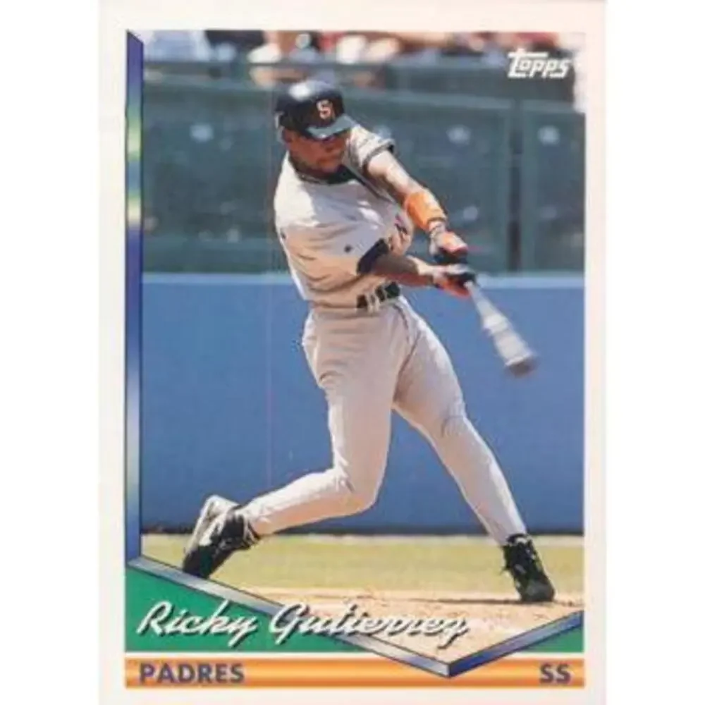 1994 Topps Ricky Gutierrez # 42 San Diego Padres